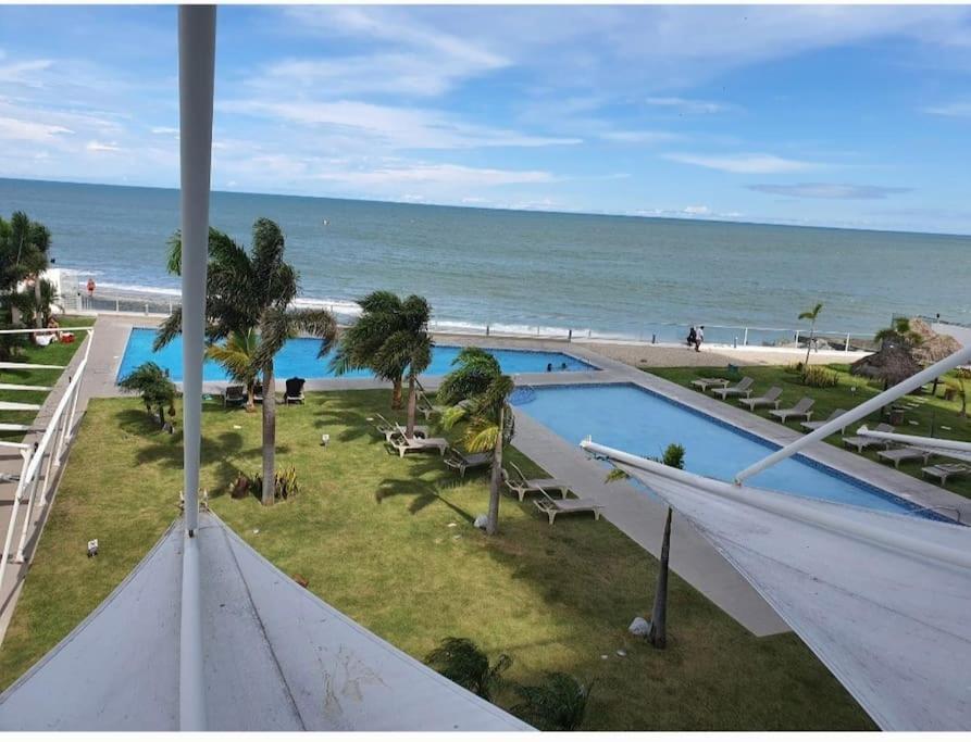 Apartament Apto De Playa Con Hermosa Vista Frente Al Mar Nueva Gorgona Zewnętrze zdjęcie