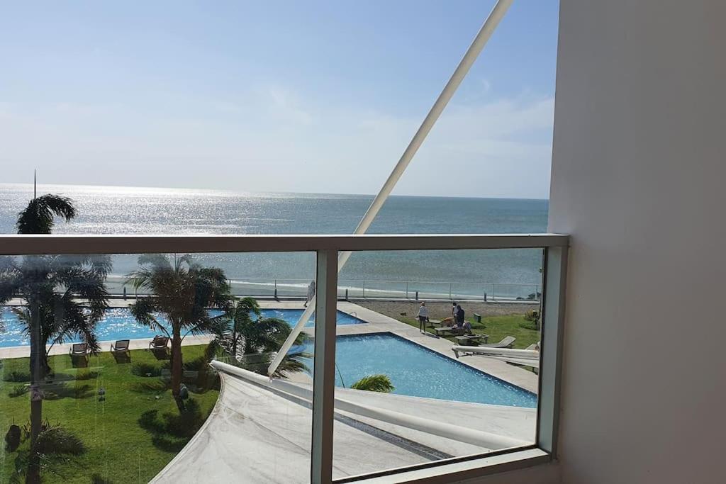 Apartament Apto De Playa Con Hermosa Vista Frente Al Mar Nueva Gorgona Zewnętrze zdjęcie