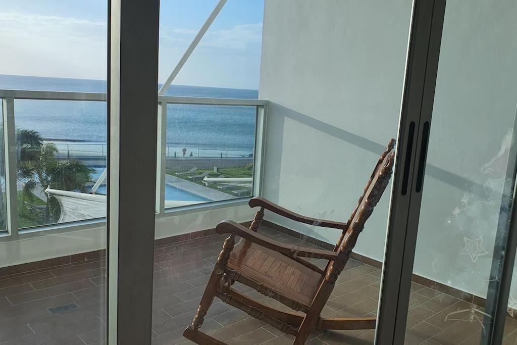 Apartament Apto De Playa Con Hermosa Vista Frente Al Mar Nueva Gorgona Zewnętrze zdjęcie