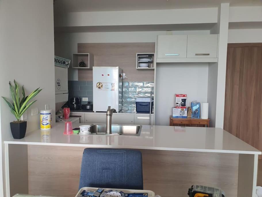 Apartament Apto De Playa Con Hermosa Vista Frente Al Mar Nueva Gorgona Zewnętrze zdjęcie